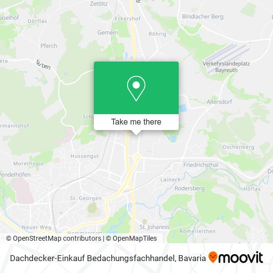 Dachdecker-Einkauf Bedachungsfachhandel map