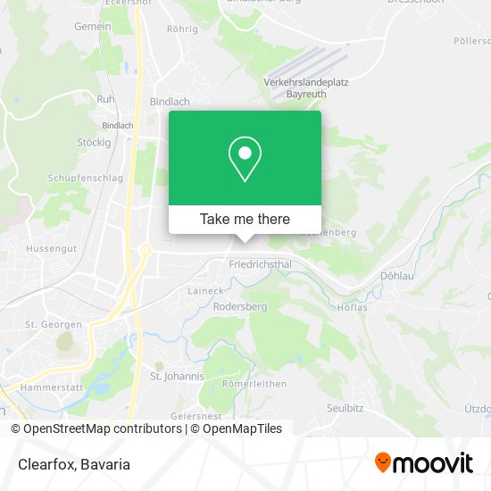 Clearfox map