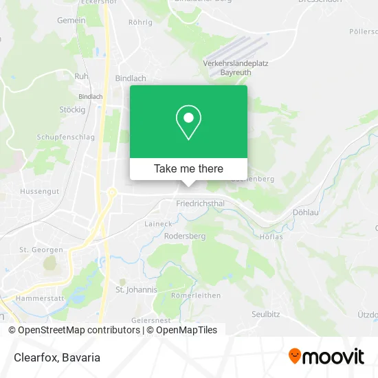 Clearfox map