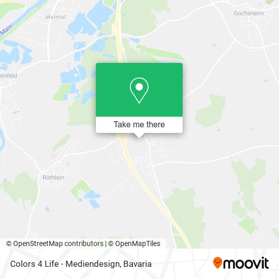 Colors 4 Life - Mediendesign map