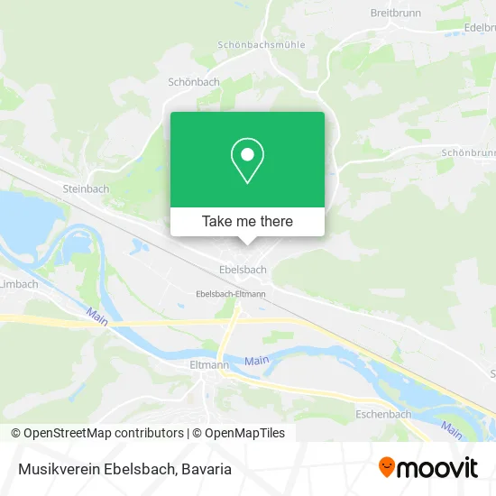 Карта Musikverein Ebelsbach