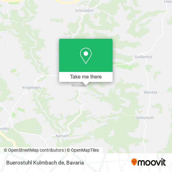 Карта Buerostuhl Kulmbach de