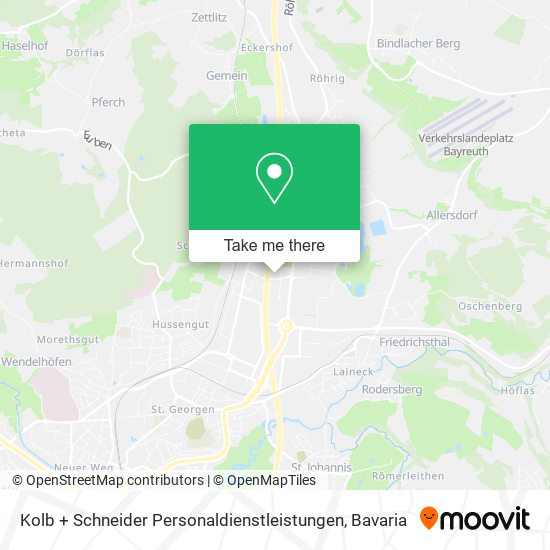 Kolb + Schneider Personaldienstleistungen map