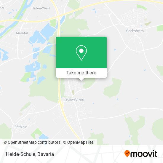 Heide-Schule map