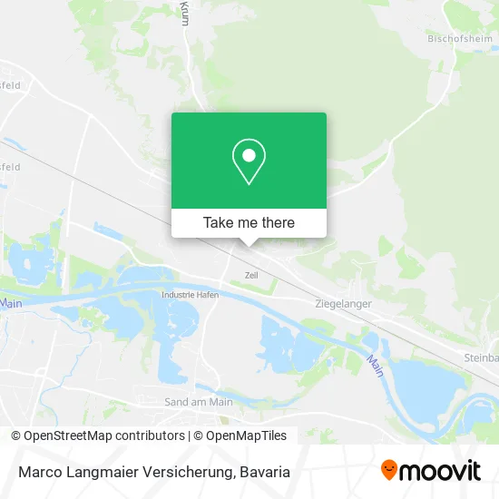 Карта Marco Langmaier Versicherung