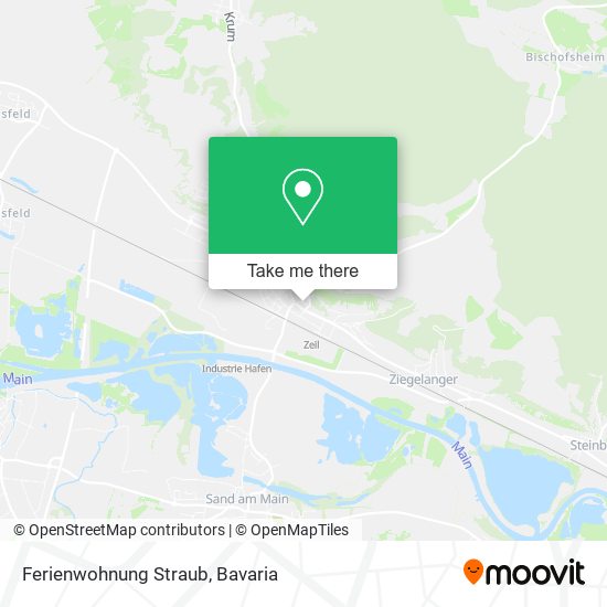 Ferienwohnung Straub map