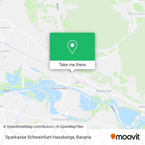 Карта Sparkasse Schweinfurt-Hassberge