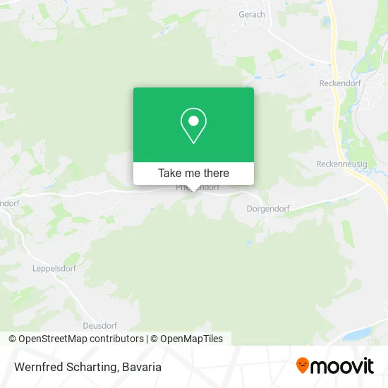 Wernfred Scharting map