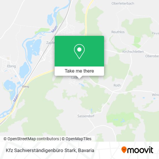 Kfz Sachverständigenbüro Stark map