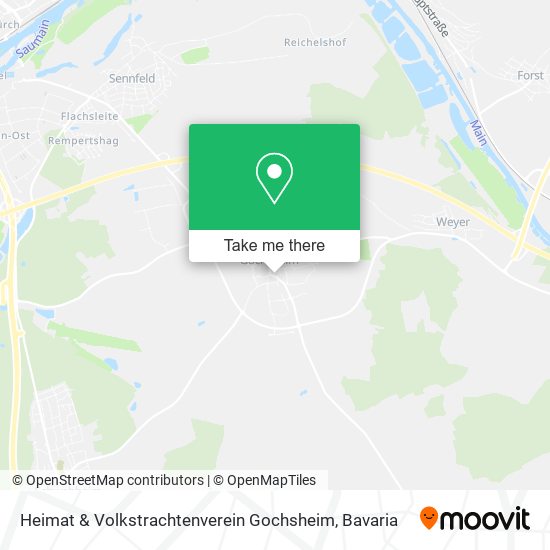 Heimat & Volkstrachtenverein Gochsheim map
