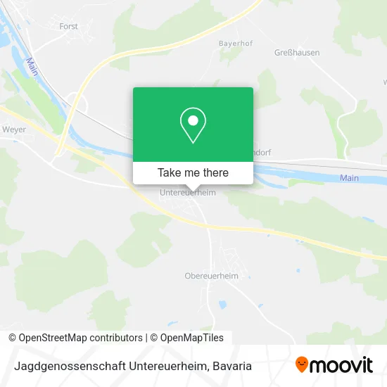 Карта Jagdgenossenschaft Untereuerheim
