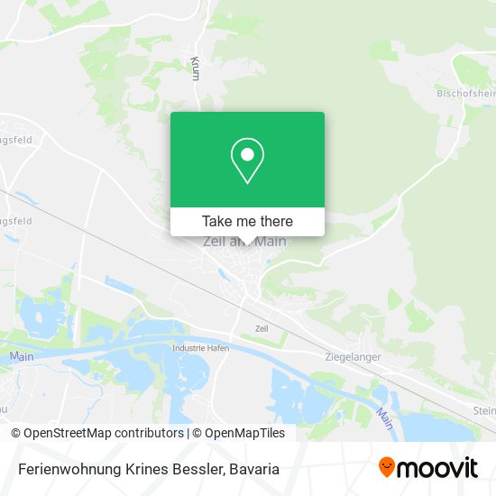 Ferienwohnung Krines Bessler map