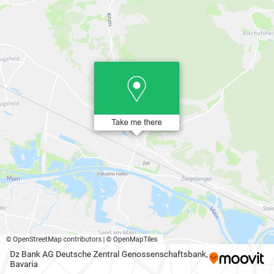 Dz Bank AG Deutsche Zentral Genossenschaftsbank map