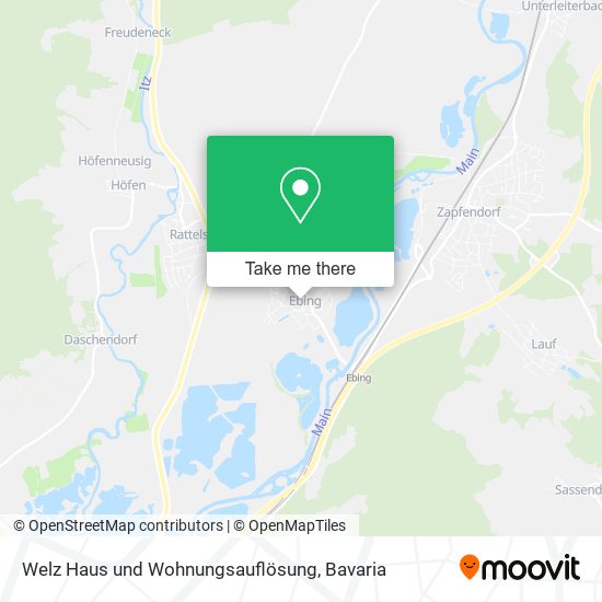 Welz Haus und Wohnungsauflösung map