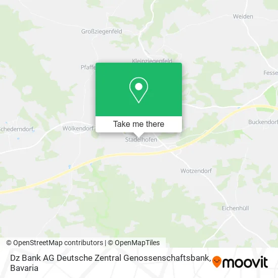 Карта Dz Bank AG Deutsche Zentral Genossenschaftsbank