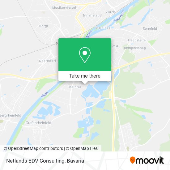 Netlands EDV Consulting map