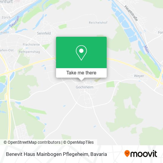 Benevit Haus Mainbogen Pflegeheim map