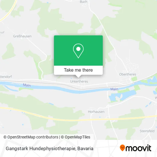 Карта Gangstark Hundephysiotherapie