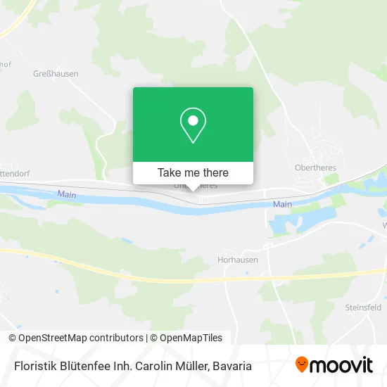 Карта Floristik Blütenfee Inh. Carolin Müller