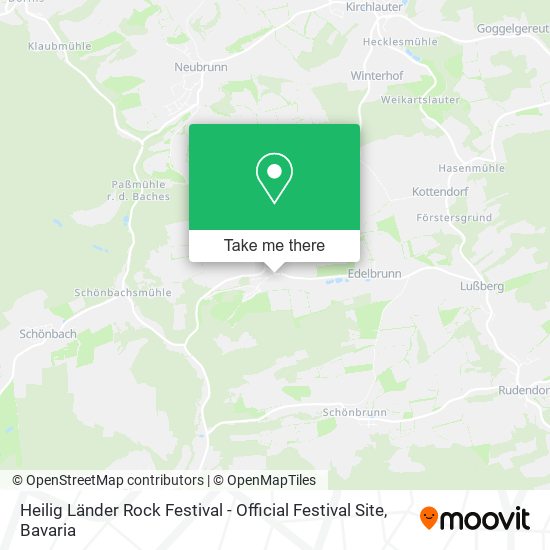 Heilig Länder Rock Festival - Official Festival Site map
