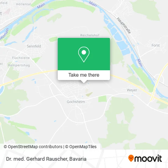 Карта Dr. med. Gerhard Rauscher