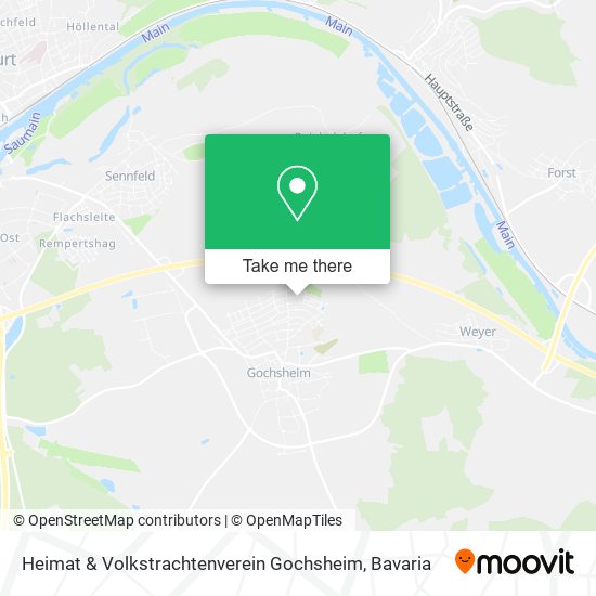 Heimat & Volkstrachtenverein Gochsheim map