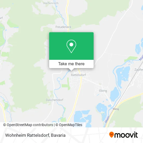 Карта Wohnheim Rattelsdorf