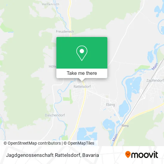 Карта Jagdgenossenschaft Rattelsdorf
