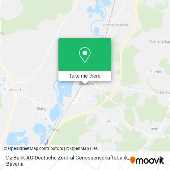 Dz Bank AG Deutsche Zentral Genossenschaftsbank map