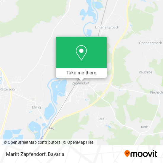 Карта Markt Zapfendorf