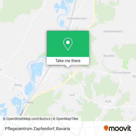 Pflegezentrum Zapfendorf map