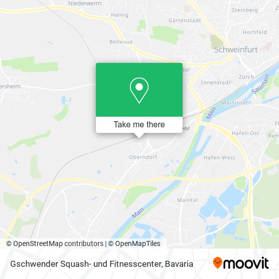 Gschwender Squash- und Fitnesscenter map