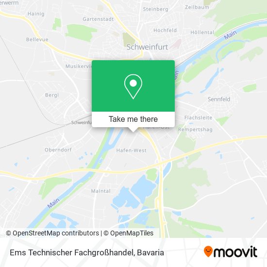 Ems Technischer Fachgroßhandel map