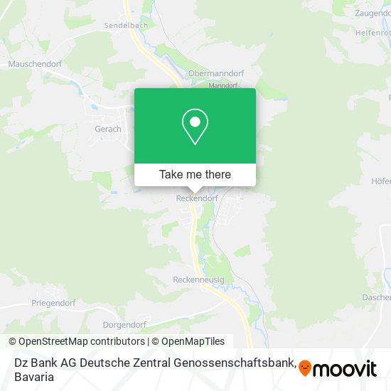 Dz Bank AG Deutsche Zentral Genossenschaftsbank map