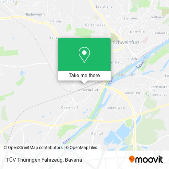 Карта TÜV Thüringen Fahrzeug