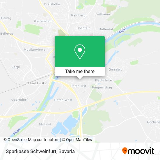 Sparkasse Schweinfurt map