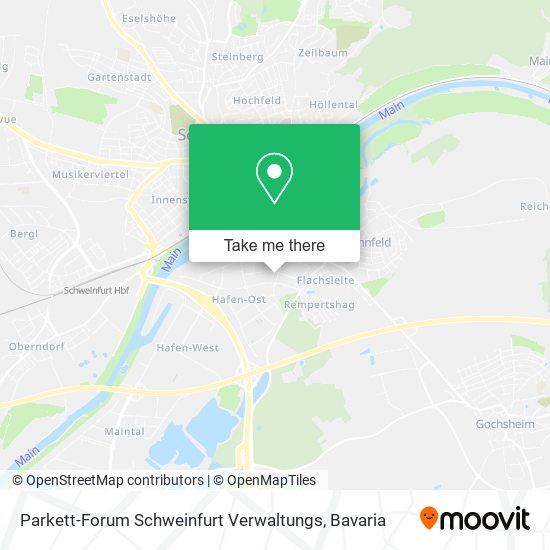 Parkett-Forum Schweinfurt Verwaltungs map