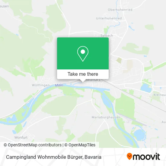 Карта Campingland Wohnmobile Bürger