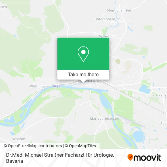 Карта Dr.Med. Michael Straßner Facharzt für Urologie