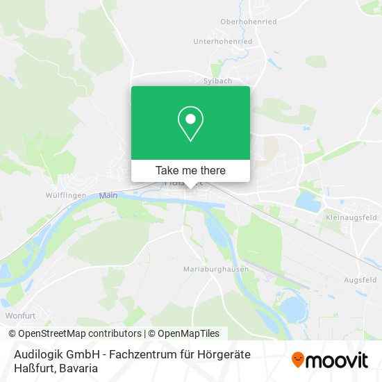 Audilogik GmbH - Fachzentrum für Hörgeräte Haßfurt map