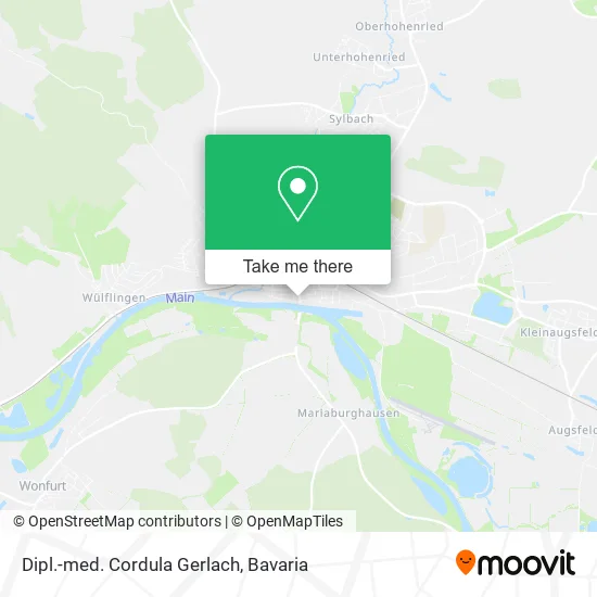 Карта Dipl.-med. Cordula Gerlach