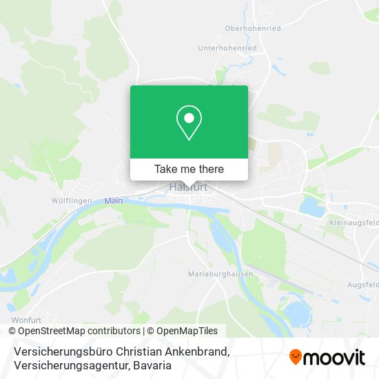 Versicherungsbüro Christian Ankenbrand, Versicherungsagentur map