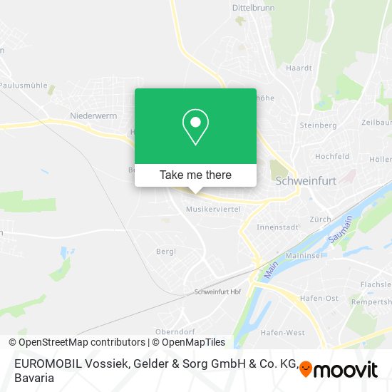 EUROMOBIL Vossiek, Gelder & Sorg GmbH & Co. KG map