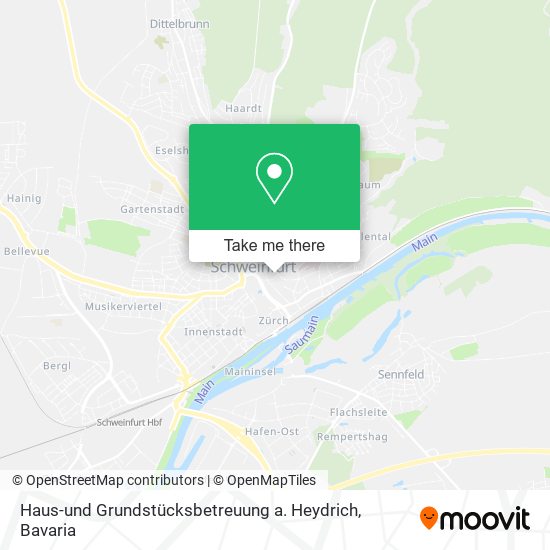 Haus-und Grundstücksbetreuung a. Heydrich map