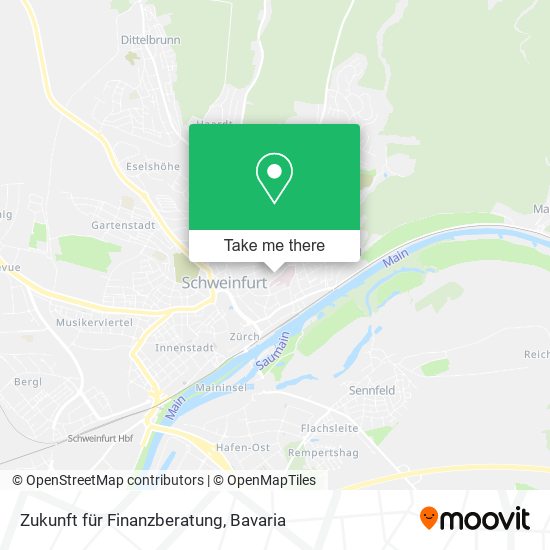 Zukunft für Finanzberatung map