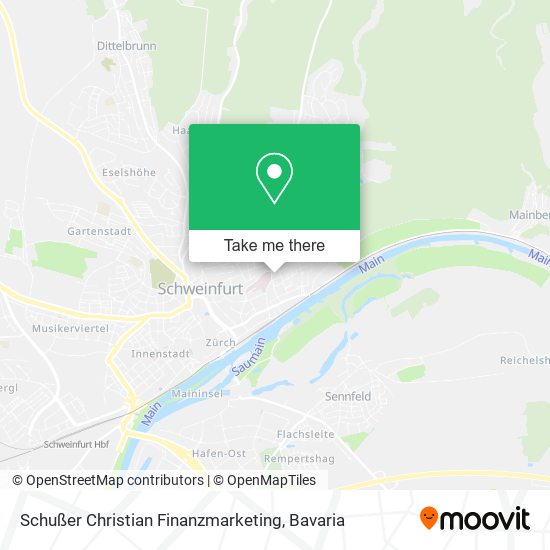 Карта Schußer Christian Finanzmarketing