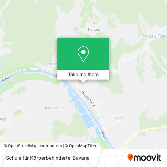 Карта Schule für Körperbehinderte