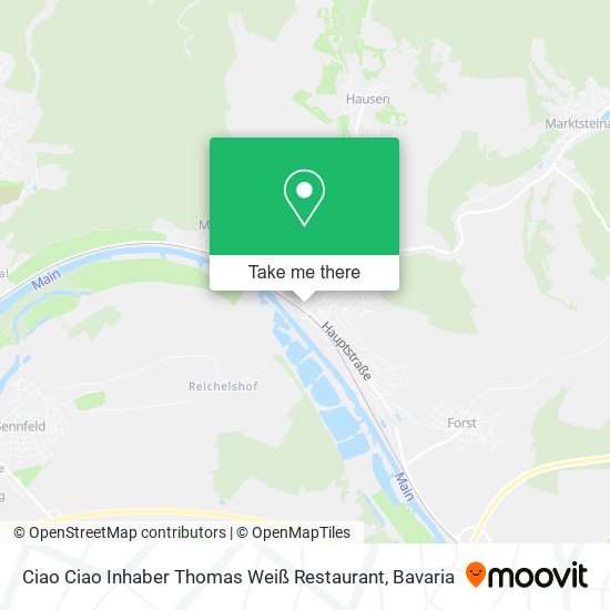 Ciao Ciao Inhaber Thomas Weiß Restaurant map