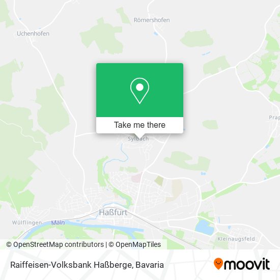 Raiffeisen-Volksbank Haßberge map