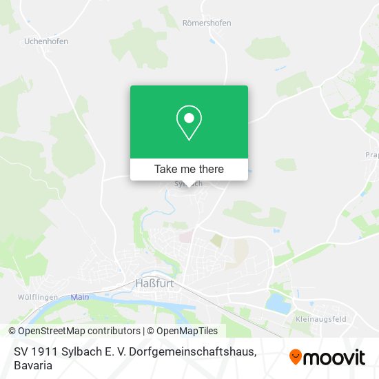 SV 1911 Sylbach E. V. Dorfgemeinschaftshaus map